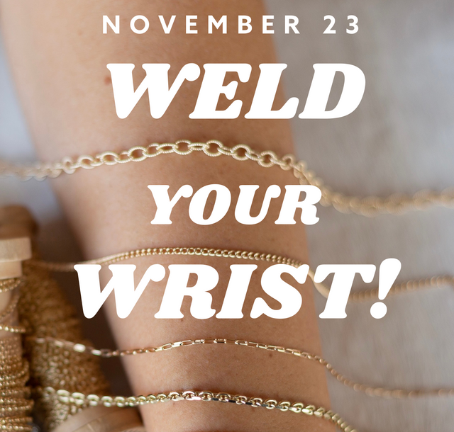 November 23: KB Design Permanent Bracelets!