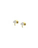 14K Gold Mini Diamond Mushroom Studs