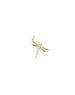 Small 14K Gold Diamond Dragonfly Charm