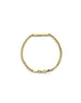 14K Gold ID Cuban Chain Bracelet