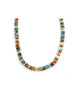 8mm Heishi Spiny Oyster Turquoise Mix Necklace