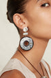 Chan Luu Abalone Mosaic Large Disc Earrings