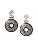 Chan Luu Abalone Mosaic Large Disc Earrings