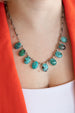 One of a Kind Federico Turquoise Slab Necklaces