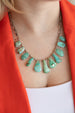 One of a Kind Federico Turquoise Slab Necklaces