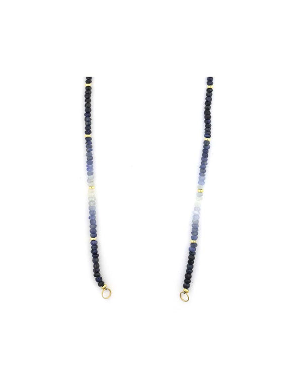 Lock Ready: Open Blue Ombre Sapphire Strand