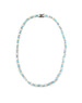 Silver Polki Diamond & Turquoise Tennis Necklace