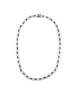 Silver Polki Diamond & Emerald Tennis Necklace