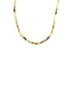 Golden Zircon Rondelle Necklace