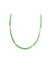 3mm Green Titanite Rondelle Necklace