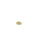 Itty Bitty 14K Gold Pave Diamond Oval Spacer