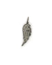 Silver Diamond Angel Wing Charm