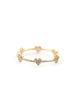14K Gold Diamond Heart Eternity Ring