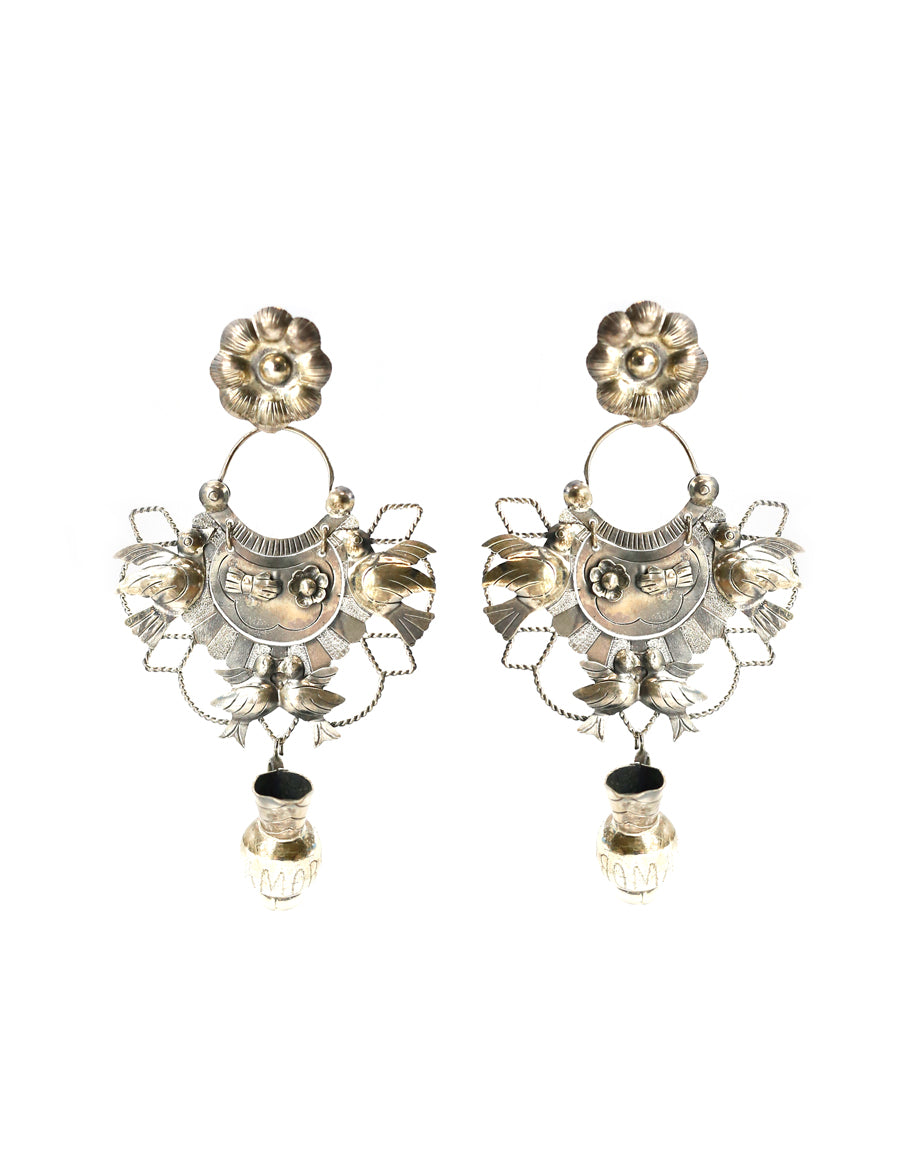 Federico Amore Pitcher Chandelier Earrings