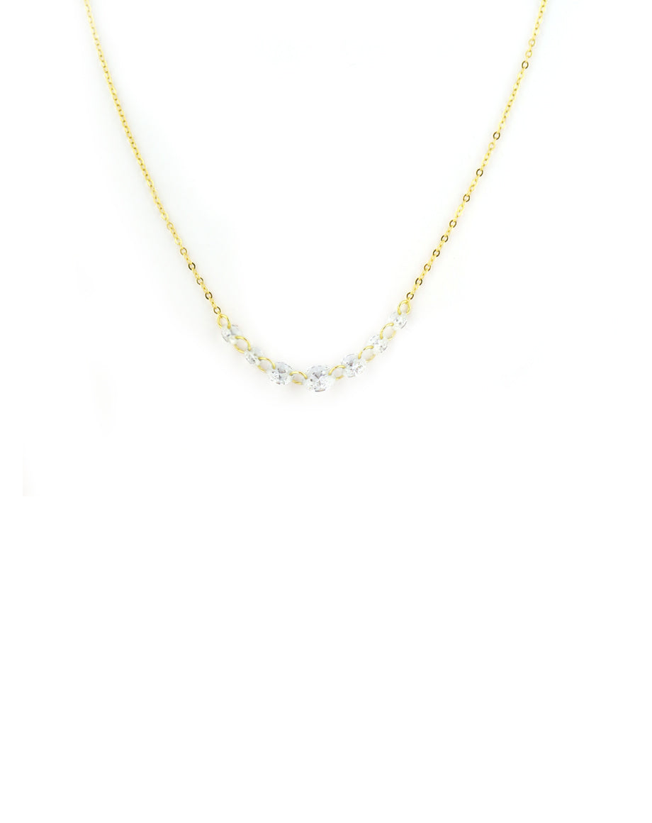 Pin Prick Crystal Necklace