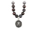 Remember to Live Sterling Silver Black Pearl Necklace