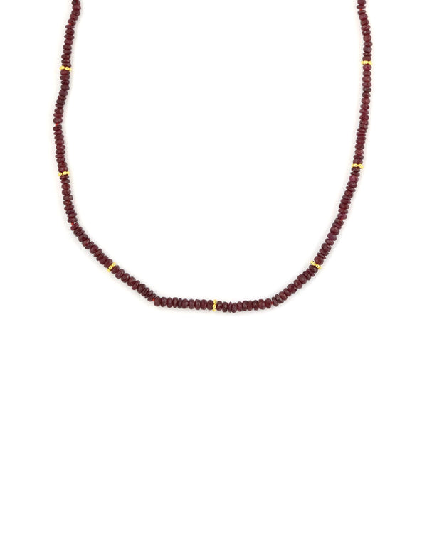 Ruby Bali Necklace