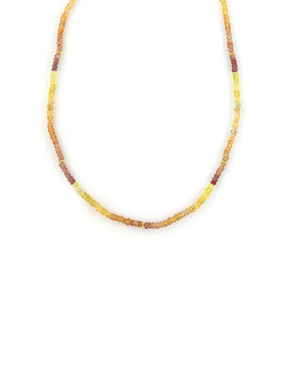 Sunset Sapphire Bali Necklace