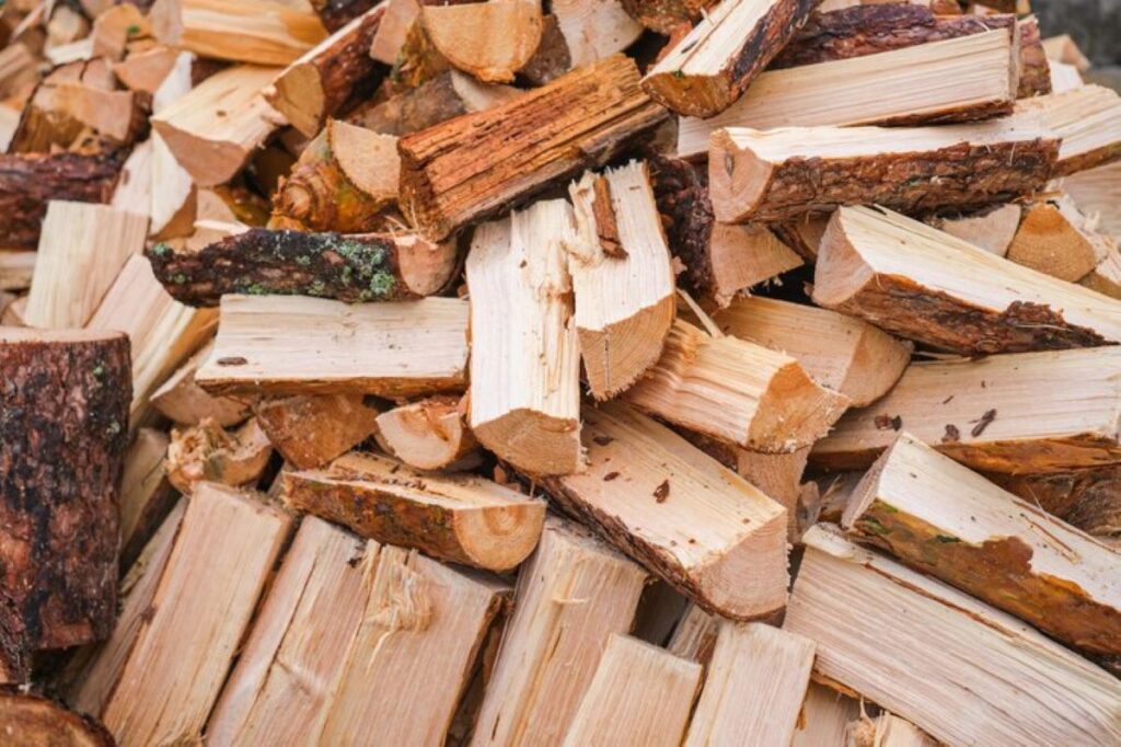 firewood storage